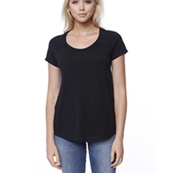 Ladies' CVC Loose Short-Sleeve Raglan Thumbnail